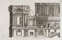 KG 15793
<br/>
Vaticaan (16: bovenste deel linker helft voorgevel nieuwe St. Pieter)
<br/>
<em>Ferrabosco, Martino</em>
